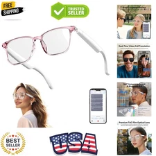 AI Smart Glasses, Bluetooth 5.4 Translation Glasses with 144 Language & Accen...