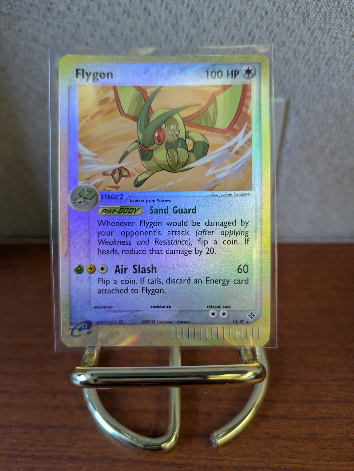 Flygon 15/97 EX Dragon Reverse Holo Rare E Reader 2003 Pokemon Card NM