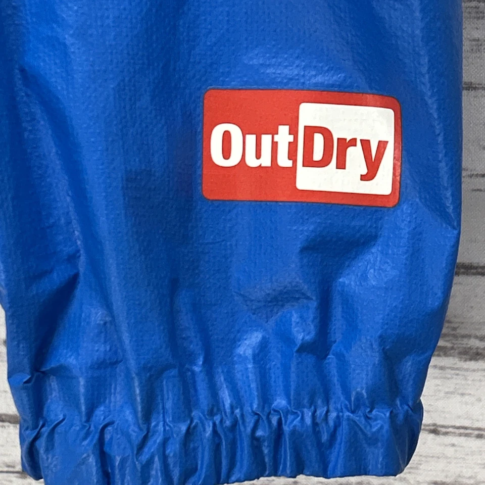 Columbia MONTRAIL OUTDRY Chaqueta de Lluvia Para Mujer Talla Pequeña Azul Senderismo Aire Libre Foto 4 de 4