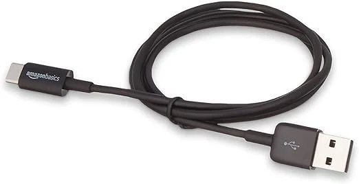 Amazon Basics 5-Pack USB-C to USB-A 2.0 Fast Charger Cable, 480Mbps Speed, - Image 3 of 4