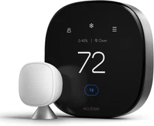 Smart Thermostat Premium with Smart Sensor and Air Quality Monitor, Programmable