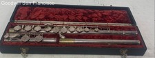 Vintage Mid-20th-Century Noblet Paris Artist Flute with Hard Case France
