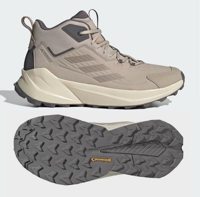 NEW Adidas Terrex Trailmaker 2.0 Mid Men Shoes, Beige/Charcoal, IF6548, Sz 12