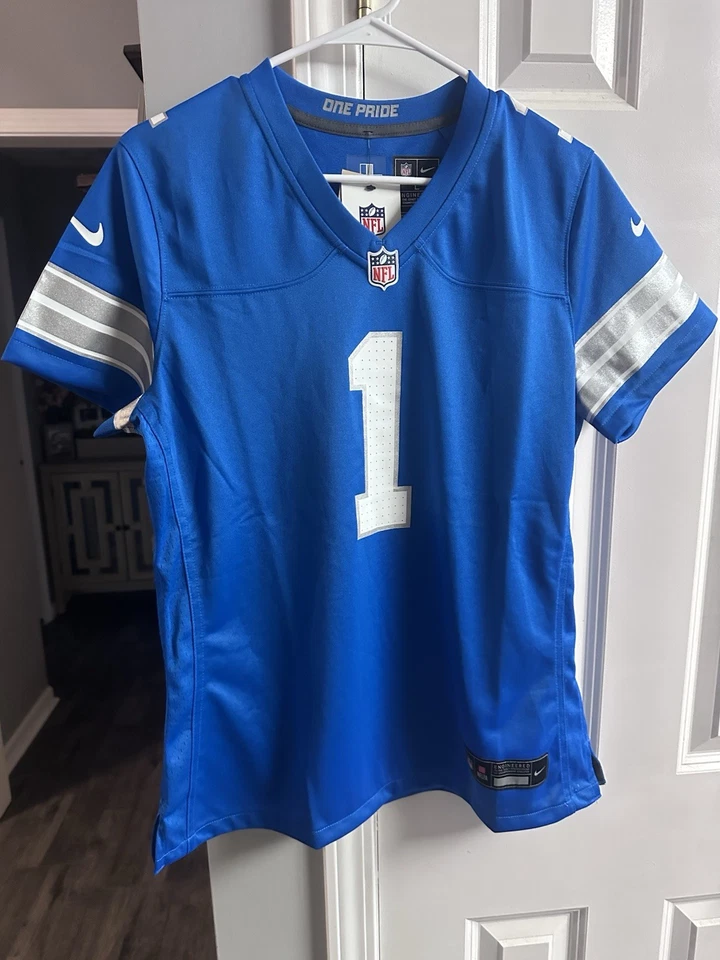 Detroit Lions Jameson Williams Nike Jersey NWT Size Women’s Large - Image 3 of 4