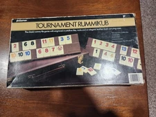 Tournament RUMMIKUB Tile Game with Carry Case Complete Pressman