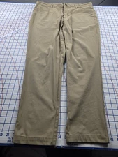 VRST Pants Men’s Size 36x30 Tan Straight Performance Tech Golf Chino Used GOOD