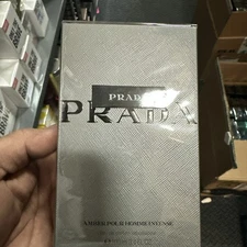 PRADA AMBER POUR HOMME INTENSE EAU DE PARFUM SPRAY 100 ML/3.4 FL.OZ. NIB
