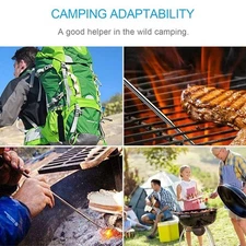 Fire Blower Stainless Steel 6 Section Telescopic Fire Blow Tube Pipe for Trav-dx