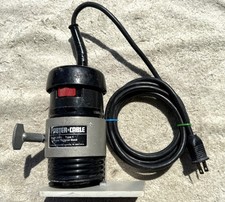 VINTAGE PORTER CABLE LAMINATE TRIMMER NO. 3092 HD POWER UNIT & NO. 3901 BASE