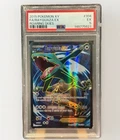 2015 POKEMON XY ROARING SKIES #104 FULL ART/RAYQUAZA EX PSA 5