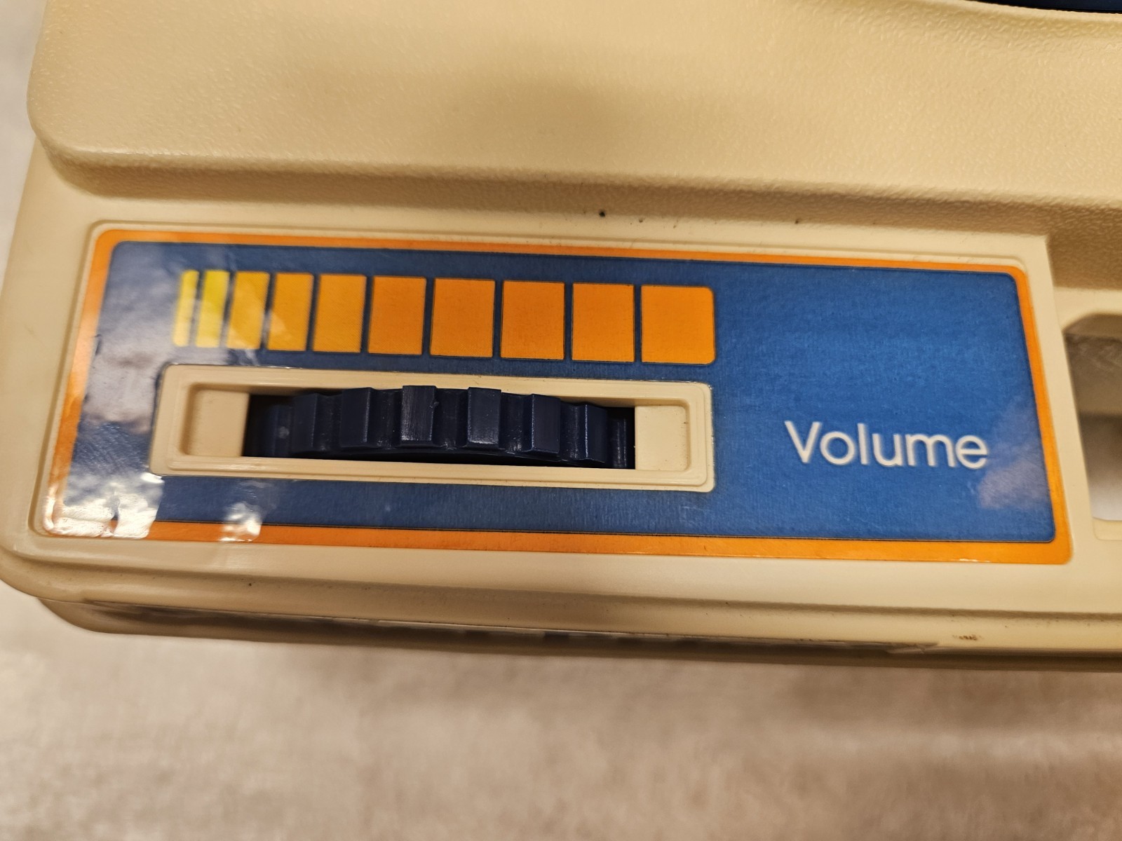 Vintage 1978 Fisher-Price Record Player Portable Phonograph Works - 33 & 45