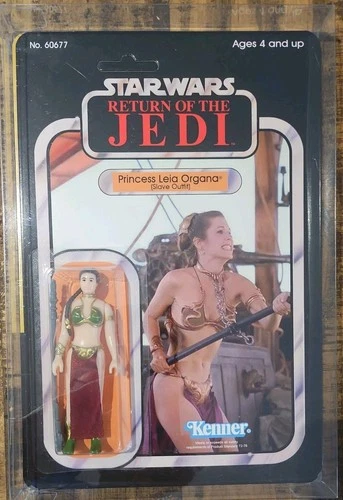 Princess Leia (Slave Outfit) Vintage Kenner-Style Star Wars STAN SOLO New Carded