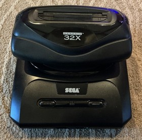 Sega Genesis Model 2 + Sega 32X Console Bundle, Controller & All Cords Lot Works