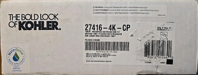 #ad Kohler 27416 4K CP WIDESPREAD Bathroom Sink FCT GRIFERIA TONE. NEW OPENBOX $149.99