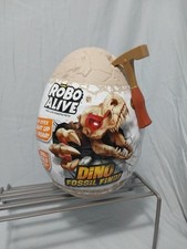 Robo Alive Dino Fossil Find Surprise Robotic Toy egg new by ZURU