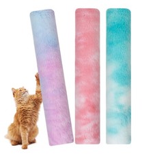 IPTPAS 3 Pack Cat Kicker Toy Pillows, Interactive Plush Toys Rainbow-colored
