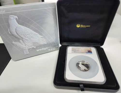 2016 Australia Wedge Tailed Eagle NGC PF 70 High Relief 5 oz Silver Coin Proof