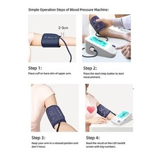 New Smart Storage Blood Pressure Gauge For Home Use