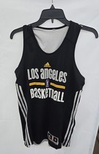 VINTAGE 2012 Adidas WNBA Los Angeles Sparks Reversible ClimaCool Jersey Black