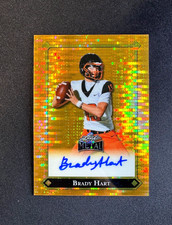 2025 Leaf Metal Brady Hart RC Rookie Auto Gold Pulsar Texas A&M Aggies #d 1/1