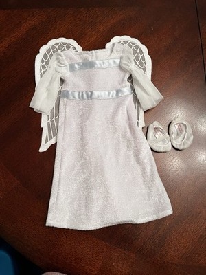 American Girl Doll Sparkly Angel Costume Outfit (Retired) EUC
