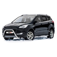 FrontbüGel FrontschutzbüGel FüR Ford Kuga 2012-2017 Mit ABE Silber Rammschutz