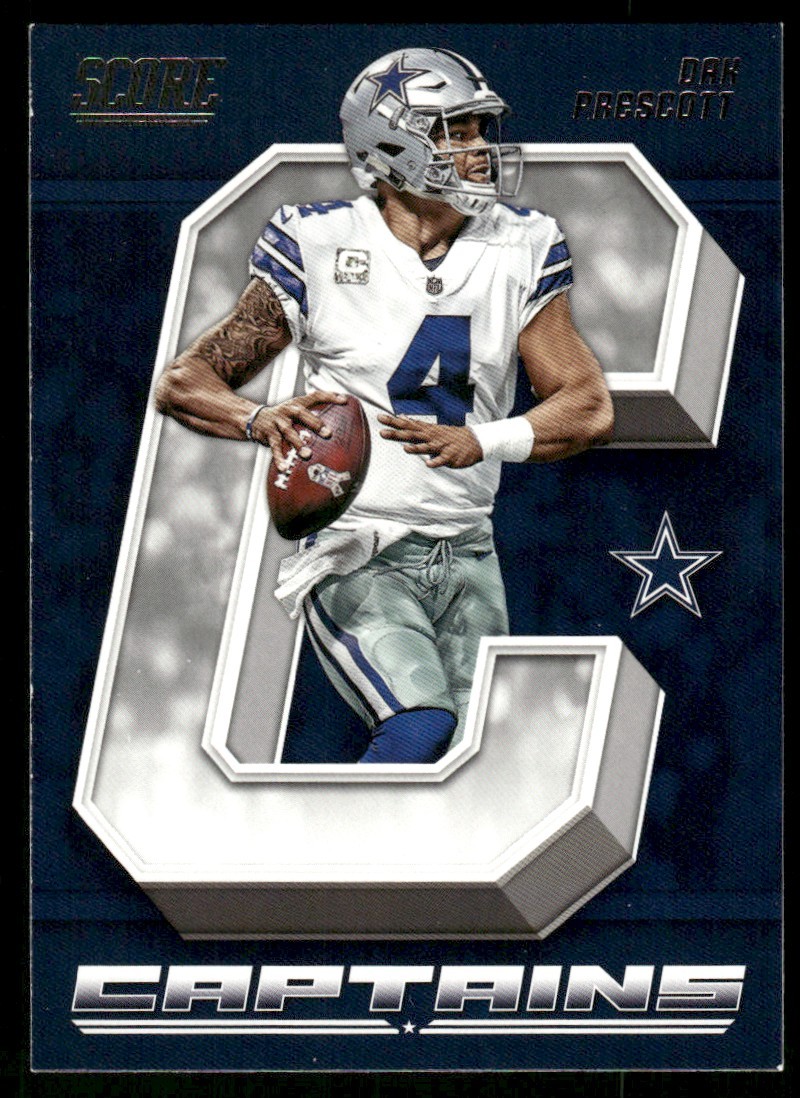 2018 Score Captains Dak Prescott Dallas Cowboys #5