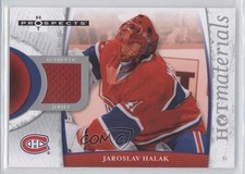 2007-08 Fleer Hot Prospects Hot Materials Jaroslav Halak #HM-JH 0a1