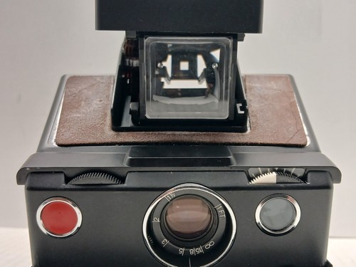 Polaroid SX-70 Land Model 3 Instant Camera with Leather Case - Picture 6 of 13