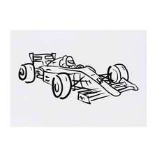 'Sports Race Car' Temporary Tattoos / Transfers TO00033760 