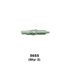 DCI Autoclavable Premium Saliva Ejector w/Anti Suck Back (2 Pack)(Dental)