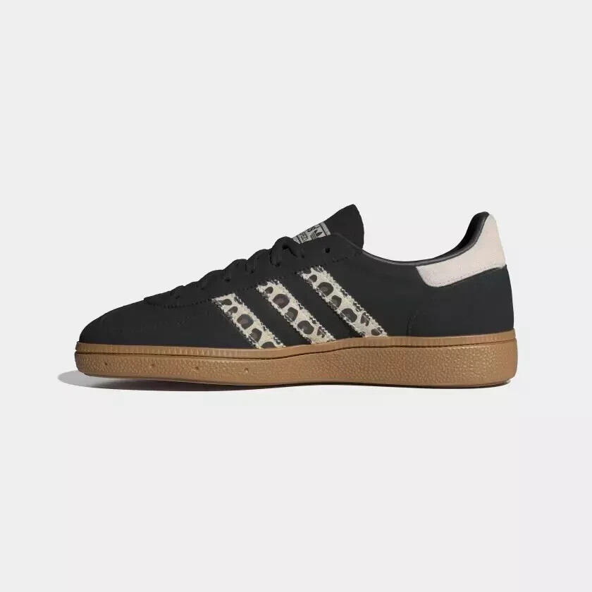 adidas Originals Women's Handball Spezial Black / Leopard / Gum