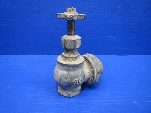 Antique GEE. Type Standard Manual Angle Globe Valve 1'' - Picture 10 of 12