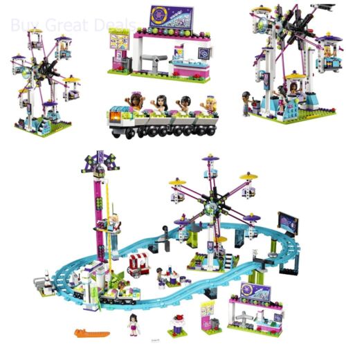 LEGO Friends 41130 kit de construction, jouet pour enfants parc d'attractions montagnes russes ensemble LEGO - Photo 1 sur 10