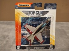 Matchbox Top Gun Maverick F-18 Super Hornet 11/32 - With Playmat NEW