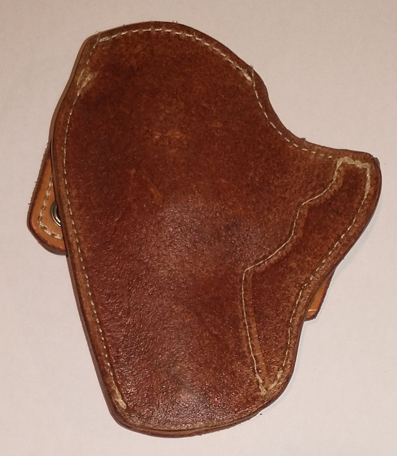 Brown Leather Pistol Gun Holster eBay