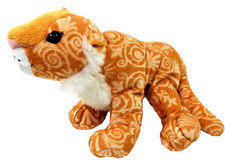 Webkinz Ganz Orange Majestic Tiger 11" Plush Design HM480 No Code