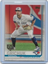 RANDAL GRICHUK 2019 Topps Series 1 150 Years Stamp Parallel Blue Jays (#309)