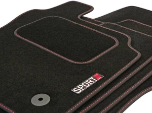 Executive High Pile Velour Carpet Car Floor Mats For Audi Q2 2016+ Onwards