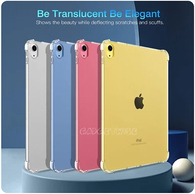 MINI Shockproof Clear Case For iPad 11th 10th 9th 7th 6th 5th 4th 3rd 2nd Generation