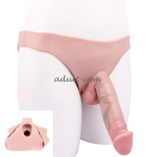 Penis Sheath Male Bigger Sleeve Girth Reusable Condom Extender-Enlarger-Enhancer