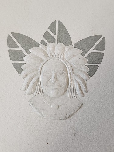 Scarce 1995 Brown & Williamson Tobacco Indian Hanging Thank You Token New In Box - Picture 3 of 6