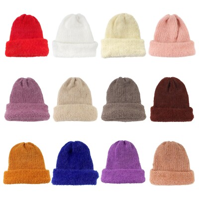 BambooMN Super Soft Hand Knit Winter Hat for Women, Men, and Children