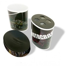 Smooth Industries 1715-100 Kids Motocross Theme 3-Piece Bathroom Kit