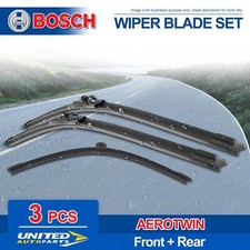 Bosch Aerotwin Plus Wiper Blade Set for Audi Q5 SQ5 8RB 2008 - 2017