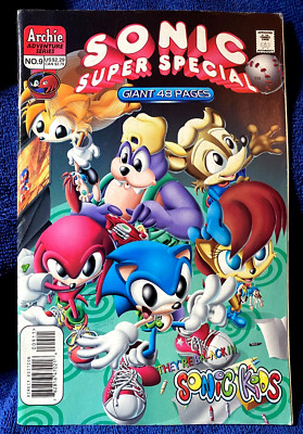 SONIC THE HEDGEHOG SUPER SPECIALCOMIC BOOK 1999 #9 SONIC KIDS 2 BAG & BOARDED