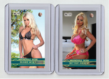 Brittany Andrews rare MH Mousehole Burn #'d x/3 Tobacco card no.  171