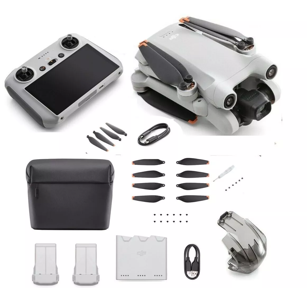 DJI Mini 4 Pro Fly More Combo Plus with DJI RC 2 (Screen Remote