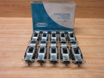 Leviton 1453 Toggle Switch (Pack of 10)
