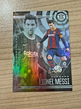 2020-21 Panini Cronache Illusioni Lionel Messi Trofeo Collezione Silver Barca